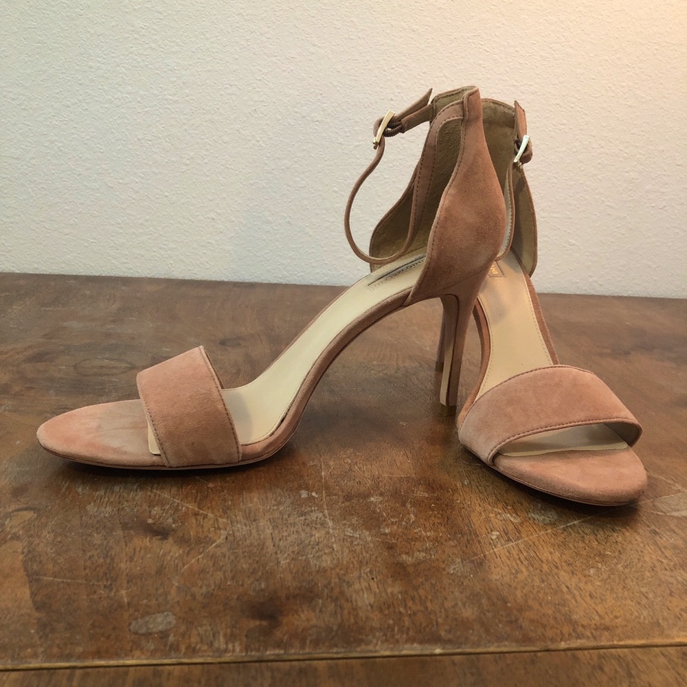 Antonio Melani Strappy Suede Heel 11